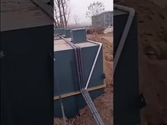 Het Materiaalziekenhuis Binnenlandse 10m3/H van de Koolstofstaal het Begraven MBR Uitvoerige Behandeling van afvalwater