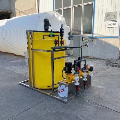 Behandeling van afvalwater Automatisch het Doseren Apparaat Pac/Pam Polyaluminum Chloride Mixing