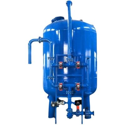 Van de Koolstofstaal Geactiveerde Koolstof SS304 Filter Teruggewonnen Waterbehandeling Van verschillende media