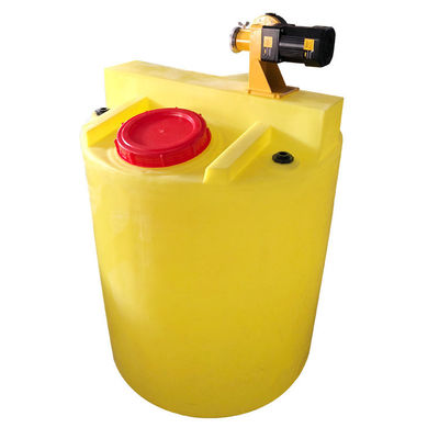 200L PE het Vlakke Bodem Plastic het Mengen zich Doseren van Emmerpam dissolving sewage treatment reagent
