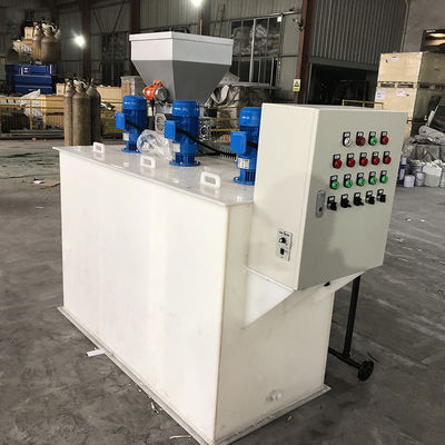 500L/H drie Doos Geïntegreerde PAM Dry Powder Automatic Dosing-Apparatenbehandeling van afvalwater
