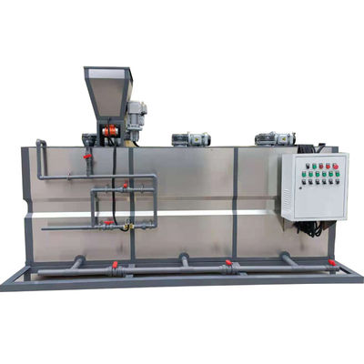 500L/H drie Doos Geïntegreerde PAM Dry Powder Automatic Dosing-Apparatenbehandeling van afvalwater