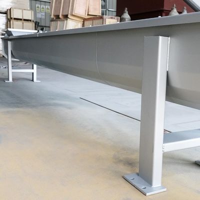 5t/h de horizontale modder die van de de transportbandkorrel van de koolstofstaalschroef materiaal vervoeren