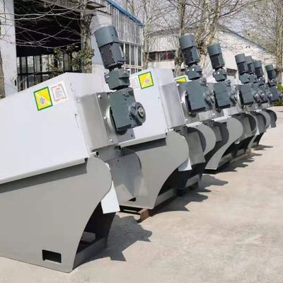 15m3/H spiraalvormig van de het voedselfabriek van de modder ontwaterend machine de modder ontwaterend materiaal