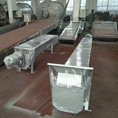 shaftless de schroeftransportband 304 van 10t/h roestvrij staalmodder en sintel die materiaal vervoeren