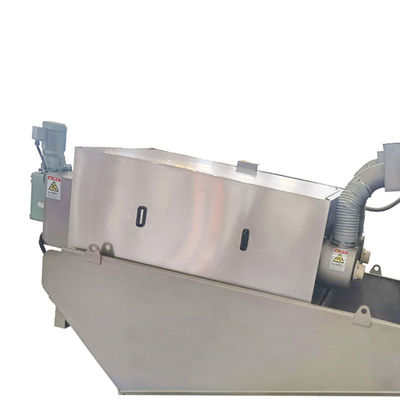 20m3/H het spiraalvormige van de het Landbouwbedrijfmest van de Modder Ontwaterende Machine Materiaal van de de Modderbehandeling