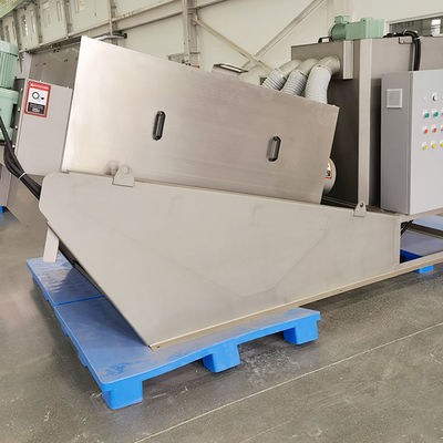 20m3/H het spiraalvormige van de het Landbouwbedrijfmest van de Modder Ontwaterende Machine Materiaal van de de Modderbehandeling