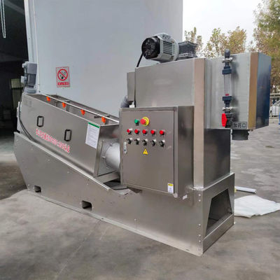 Varken en Kippen van de de Persmodder van de Mestschroef de Ontwaterende Geïntegreerde Machine