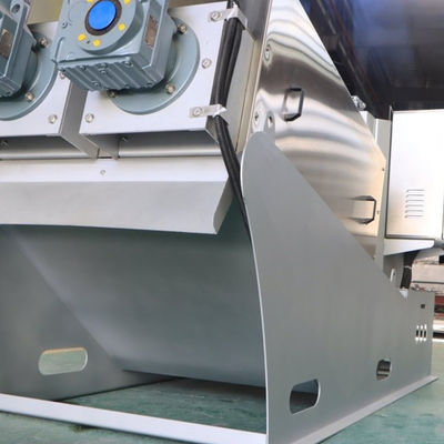 Industriële Volute Slib Ontwateringsmachine Riolering Farm Fecale Afvalwaterbehandeling
