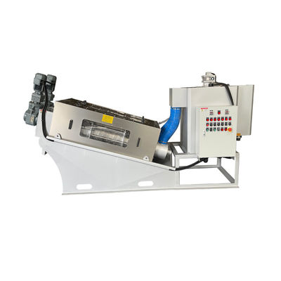 Volledige Automatische Schroeftype Scheiding van de Slib Ontwaterende Machine Vaste Vloeistof: