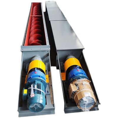 304 roestvrijstalen slibschroeftransporteur U-vormig