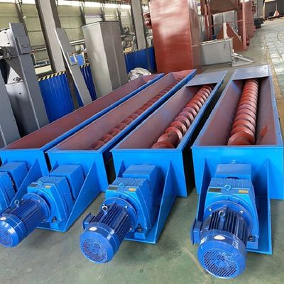 304 roestvrijstalen slibschroeftransporteur U-vormig