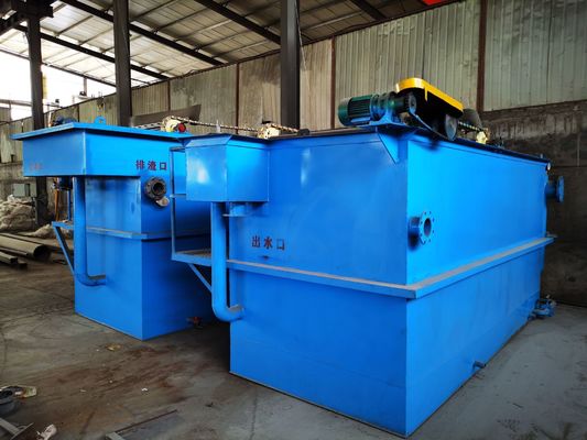 10m3 horizontale stroom opgeloste luchtoprichting Verwijdering van zwevende vlokken