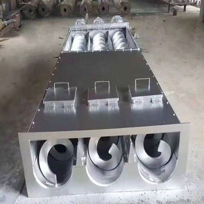 Schachtloze schroeftransporteur roestvrij staal met hoge temperatuurbestendigheid