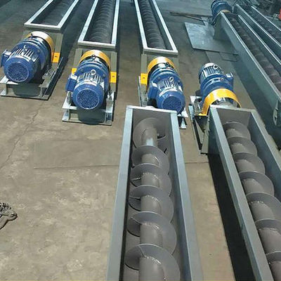 Schachtloze schroeftransporteur roestvrij staal met hoge temperatuurbestendigheid