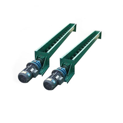 Roestvrijstalen asloze pelletschroeftransporteur Cement Spiraalvijzel