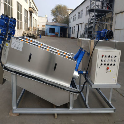 De Ontwaterende Machine van de Volutemodder voor van het Roestvrije staalvolute van de Uitwerpselurine de Schroefpers