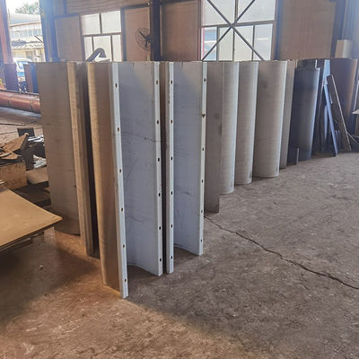 304 van de de Schroeftransportband van roestvrij staal U-vormige Shaftless Machine 1~20m lengte