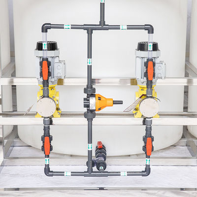 4500L/H het volledige Automatische het Doseren Machine het Oplossen Geïntegreerd Mengen zich