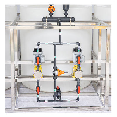 4500L/H het volledige Automatische het Doseren Machine het Oplossen Geïntegreerd Mengen zich