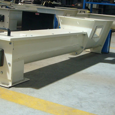 140m Shaftless de Transportband van de de Avegaarschroef van de Schroeftransportband voor de Modder van het Olieafval het Vervoeren