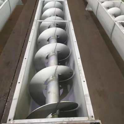 Van de het Poederschroef van de roestvrij staalavegaar Spiraalvormig Korrelig Materieel de Transportbandhoog rendement