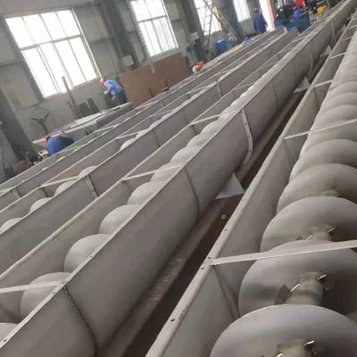 Van de het Poederschroef van de roestvrij staalavegaar Spiraalvormig Korrelig Materieel de Transportbandhoog rendement