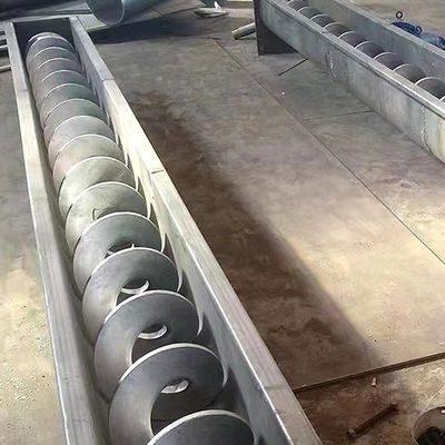 Van de Transportbandshaftless van de aanpassings304ss Shaftless Schroef de Spiraalvormige Transportband