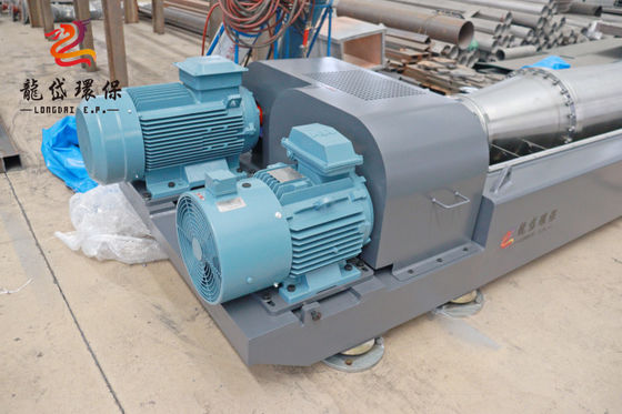 Efficiënte roestvrij staal hoge snelheid decanter centrifuge voor olie scheiden