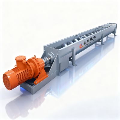 Slag Sprial 304 roestvrij schroefconveyor van koolstofstaal voor cement