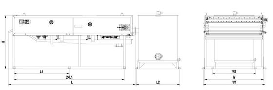 500mm het Bindmiddel van de Ernstmodder, 5m3/h-het Bindmiddel van de Ernstriem