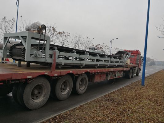 De Transportband van de de Schroefriem van de waterbehandeling, ISO-de Transportband van de Roestvrij staalschroef