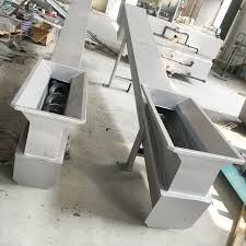 250mm de Machine van de Modderpers, 1.5Kw-de Waterzuiveringsinstallatie van de Schroefpers