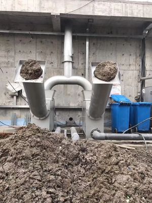 400mm de Machine van de Modderpers, Pers van de Roestvrij staal de Horizontale Schroef