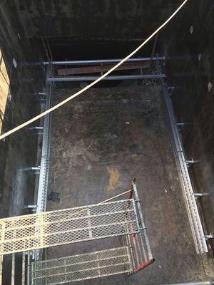 4.5m het Reizende van het de Schraper niet MetaalRustijzer van de Brugmodder Schavende Materiaal