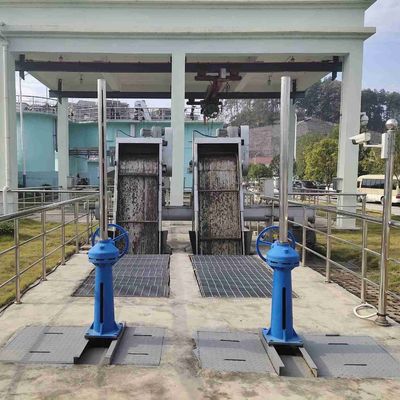 1500mm Mechanische Roterende de Vaste-vloeibare stofseparator van het Barscherm