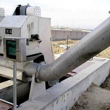 De Persmachine van de rioleringsschroef, Kleine Ontwaterende de Schroefpers van 1.2m3/h