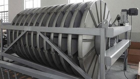 Het semi Ondergedompelde Roestvrije staal van de Waterzuiveringsinstallatietank