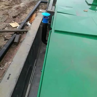 De Behandelings van afvalwatermateriaal van de membraanbioreactor voor Woondistricten