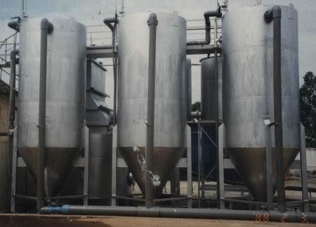 Witte het Waterbehandeling van de Zandfilter, Filter van het Riolerings de Industriële Zand