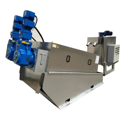 Zelfreinigende de Modder Ontwaterende Pers van Volute van het Modder Dik makende Systeem