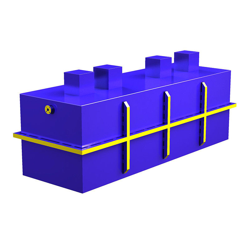 Het Materiaalziekenhuis Binnenlandse 10m3/H van de Koolstofstaal het Begraven MBR Uitvoerige Behandeling van afvalwater