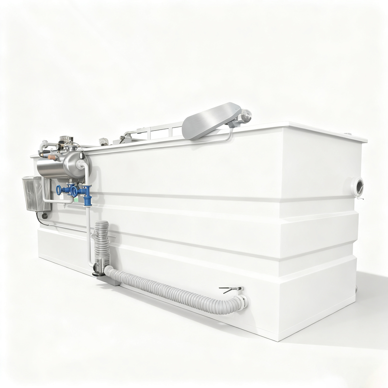 1000L-4000L de opgeloste Machine van de Luchtoprichting voor de Waterzuiveringsinstallatie van de Vleesverwerking