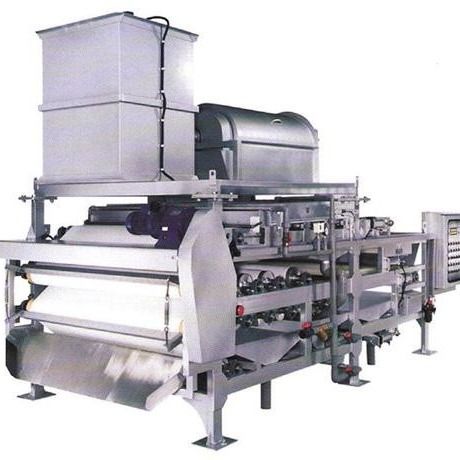 20kg/h de Modder van de riempers het Ontwateren, 1000mm de Pers van de Riemfilter voor Waterzuiveringsinstallatie