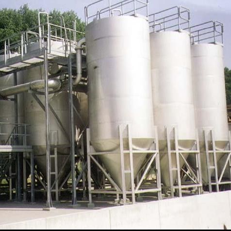 Witte het Waterbehandeling van de Zandfilter, Filter van het Riolerings de Industriële Zand