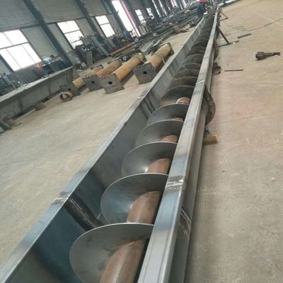 De Schroeftransportband van de Koolstofstaal U-vormige Modder met Schacht