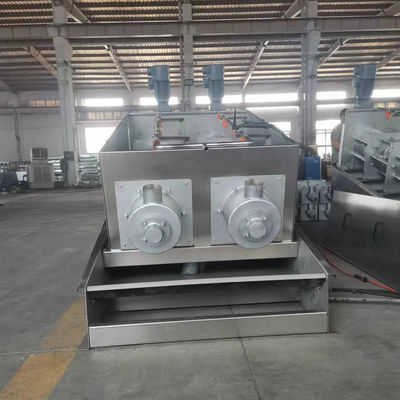 Van de de Modder Ontwaterend Machine van de vaste-vloeibare stofscheiding SS304 Spiraalvormig Automatisch Schroeftype