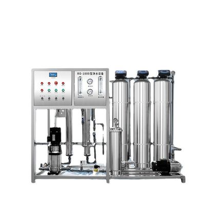 Van het de Omgekeerde Osmoselevel5 Gedeioniseerd Water van 1T/H RO Industrieel de Behandelingsmateriaal