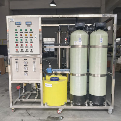 Van het de Omgekeerde Osmoselevel5 Gedeioniseerd Water van 1T/H RO Industrieel de Behandelingsmateriaal
