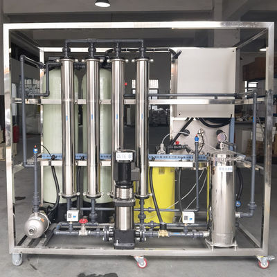 Van het de Omgekeerde Osmoselevel5 Gedeioniseerd Water van 1T/H RO Industrieel de Behandelingsmateriaal